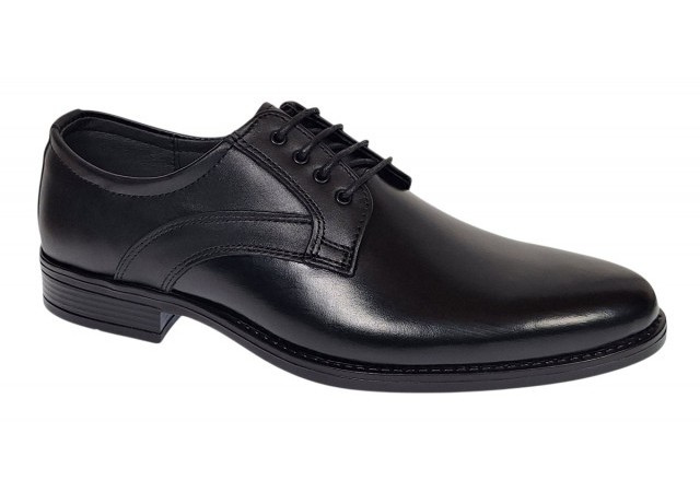 Pantofi barbati eleganti din piele naturala Nikolas Negru GKR235N